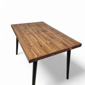 Planke spisebord med 5 planker